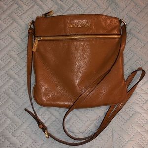 Michael Kors Riley Pebble Leather Crossbody